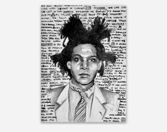 Pegatina de vinilo de Jean-Michel Basquiat