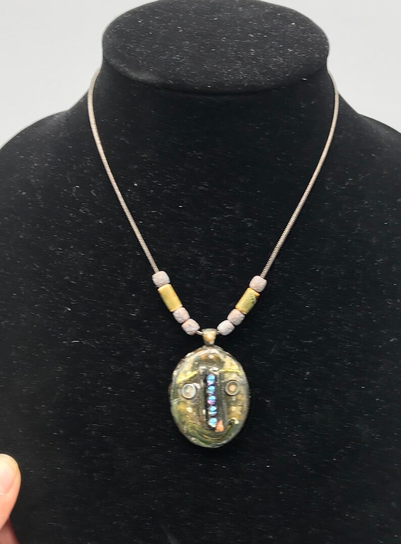 Sparkle smile pendant necklace
