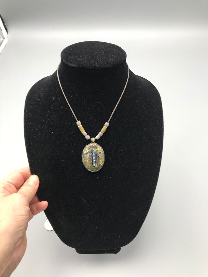 Sparkle smile pendant necklace