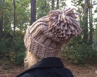 Easy Crochet Hat, Simple Crochet Hat Pattern, Slouchy Hat Pattern, Winter Hat Pattern, Simba Slouchy Hat, Women's Crochet Hat Pattern