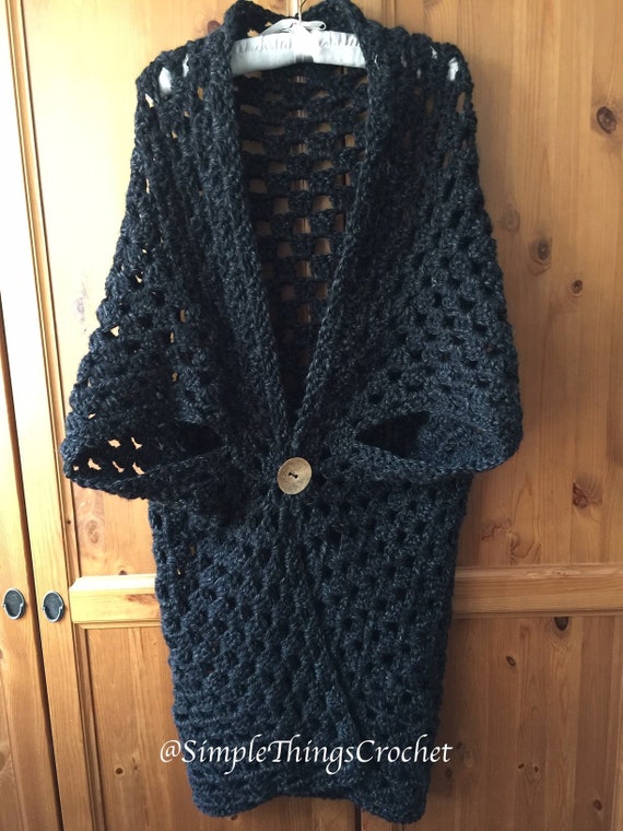 Easy Crochet Sweater Pattern for Women, Simple Cardigan Pattern