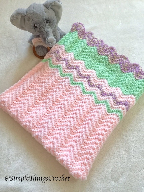 crochet blanket for baby girl