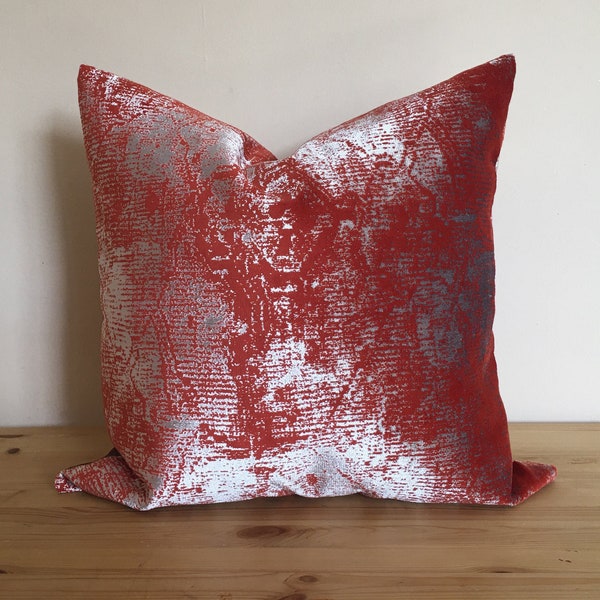Silver Throw Pillow Etsy