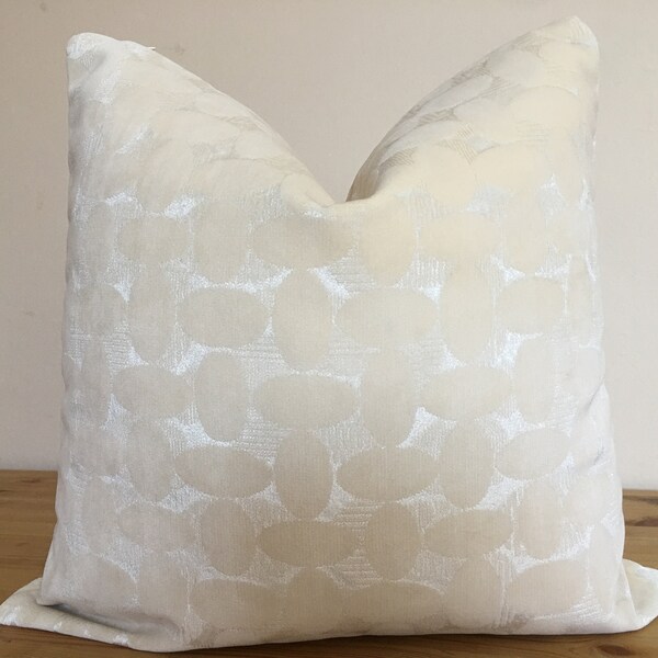 Cream Throw Pillows Etsy