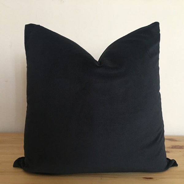 Black Velvet Pillows Etsy