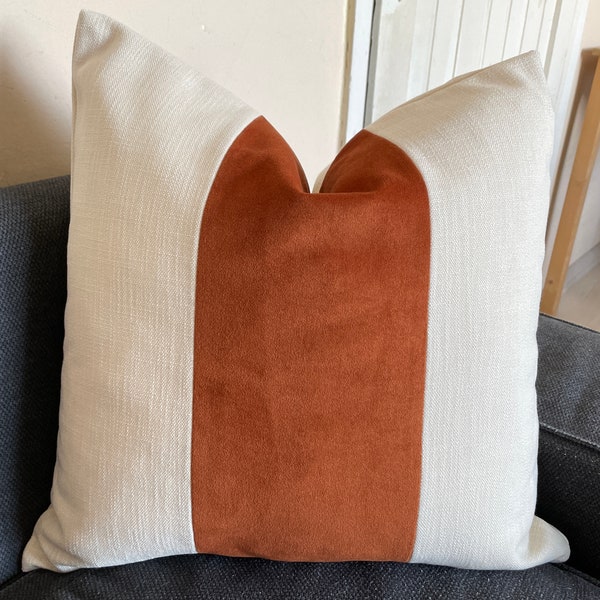 Rust Pillow Etsy