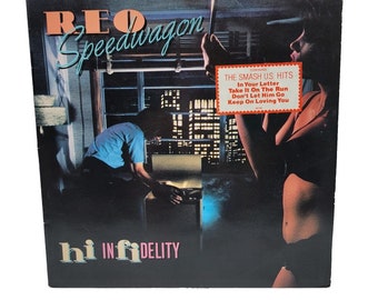 REO Speedwagon High Infidelity Vintage LP Vinyl Record CBS Records 1980