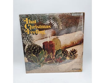 That Christmas Feeling Vinyl Record Album Columbia Vintage 1973 JC Penney TESTED