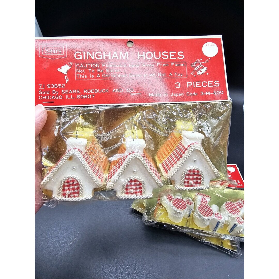 Sears Christmas Ornaments 