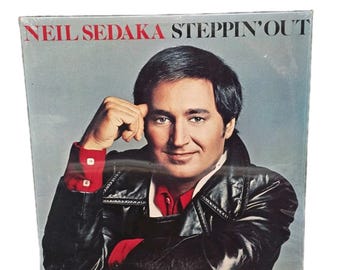 Neil Sedaka Steppin’ Out 1970s Sealed NEW Vintage Vinyl Record Album