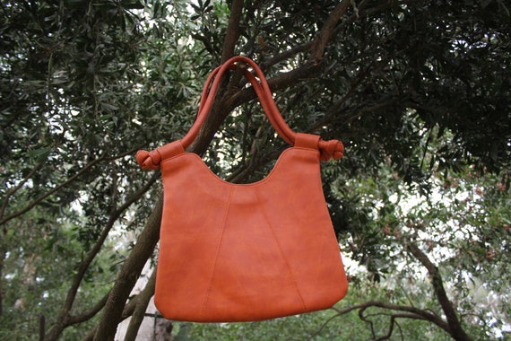 Groovy orange bag
