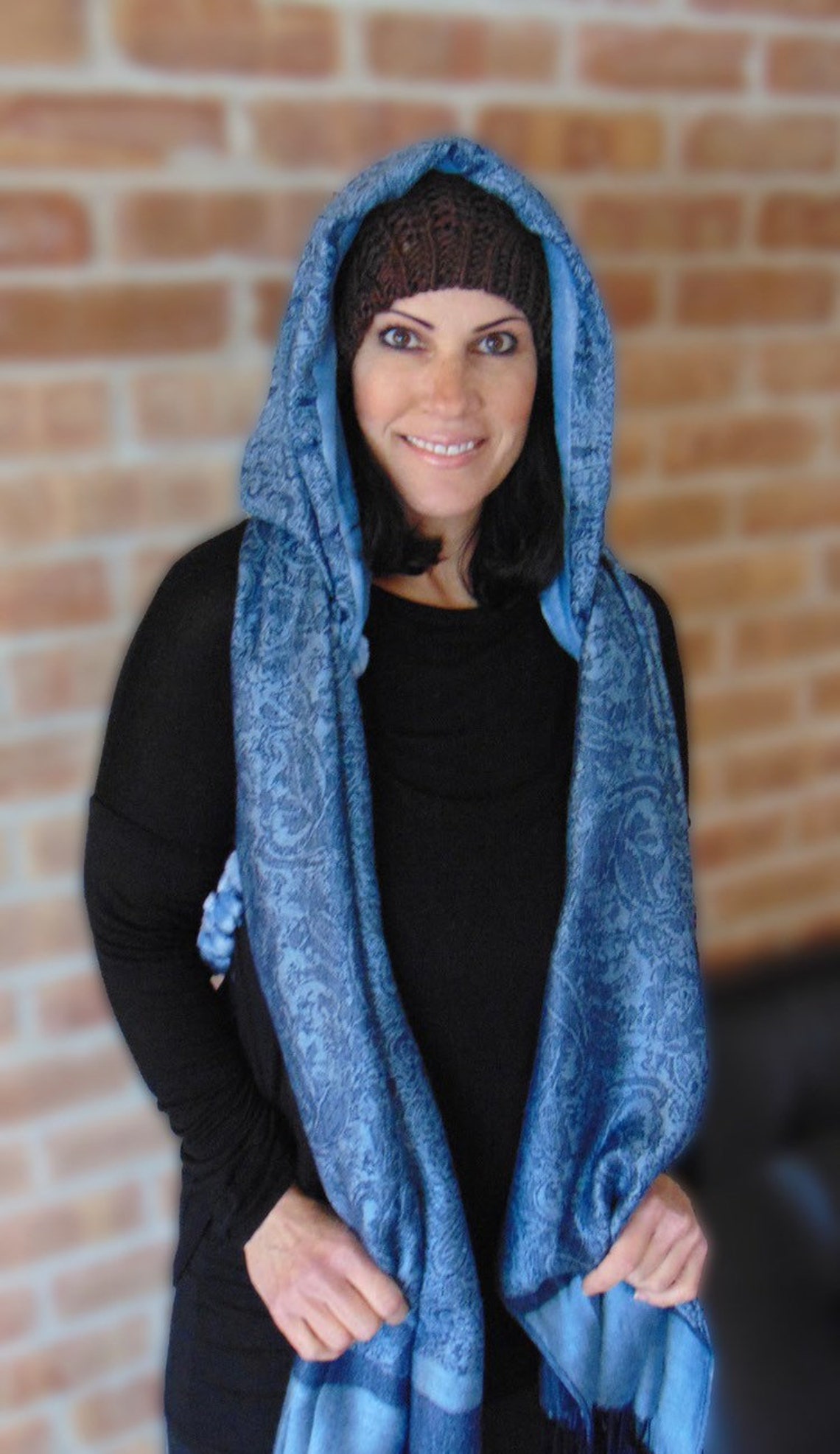 Hoodie Pashmina Scarf Festival Shawl EDM Electrogear Gypsy Etsy