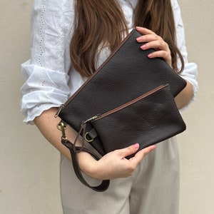 Women's clutch bag set of two 画像 1