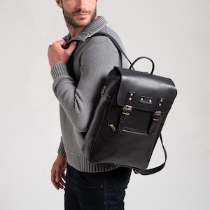 Winter Sales,LEATHER LAPTOP BAG backpack men women genuine leather vintage style