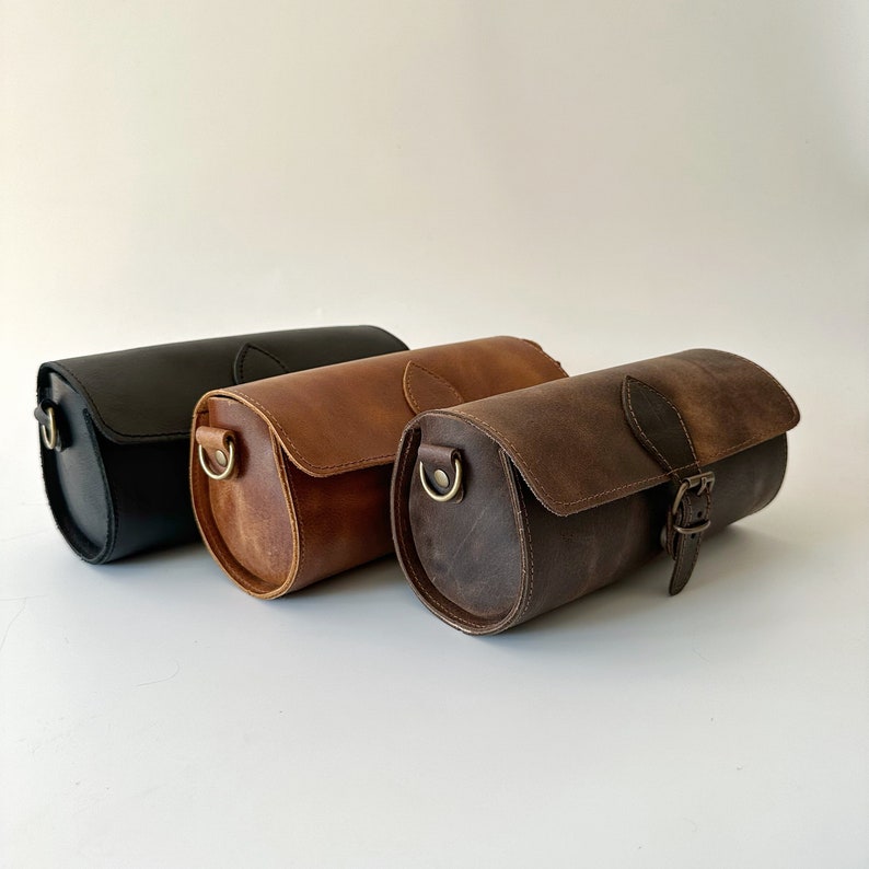 Kleine Vintage-Stil Umhängetasche Crossbody-Bag mit abnehmbaren Träger Tyche Bild 6