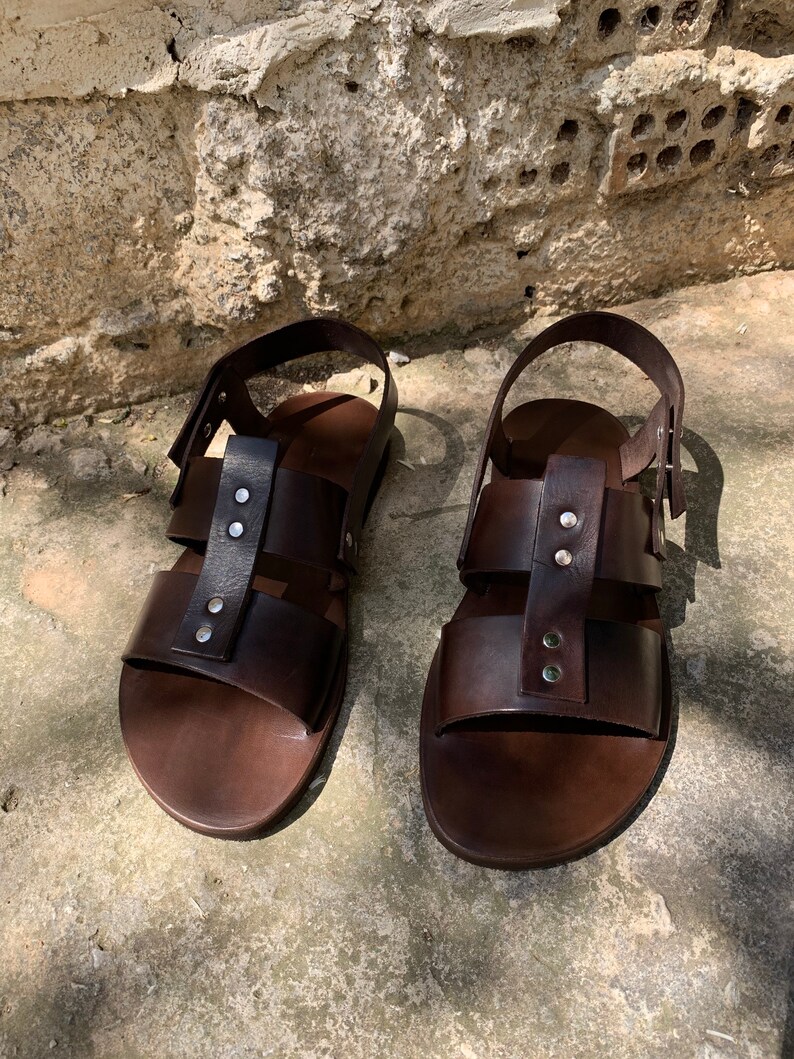 mens sling back sandals