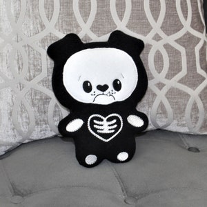 skeleton animal plush