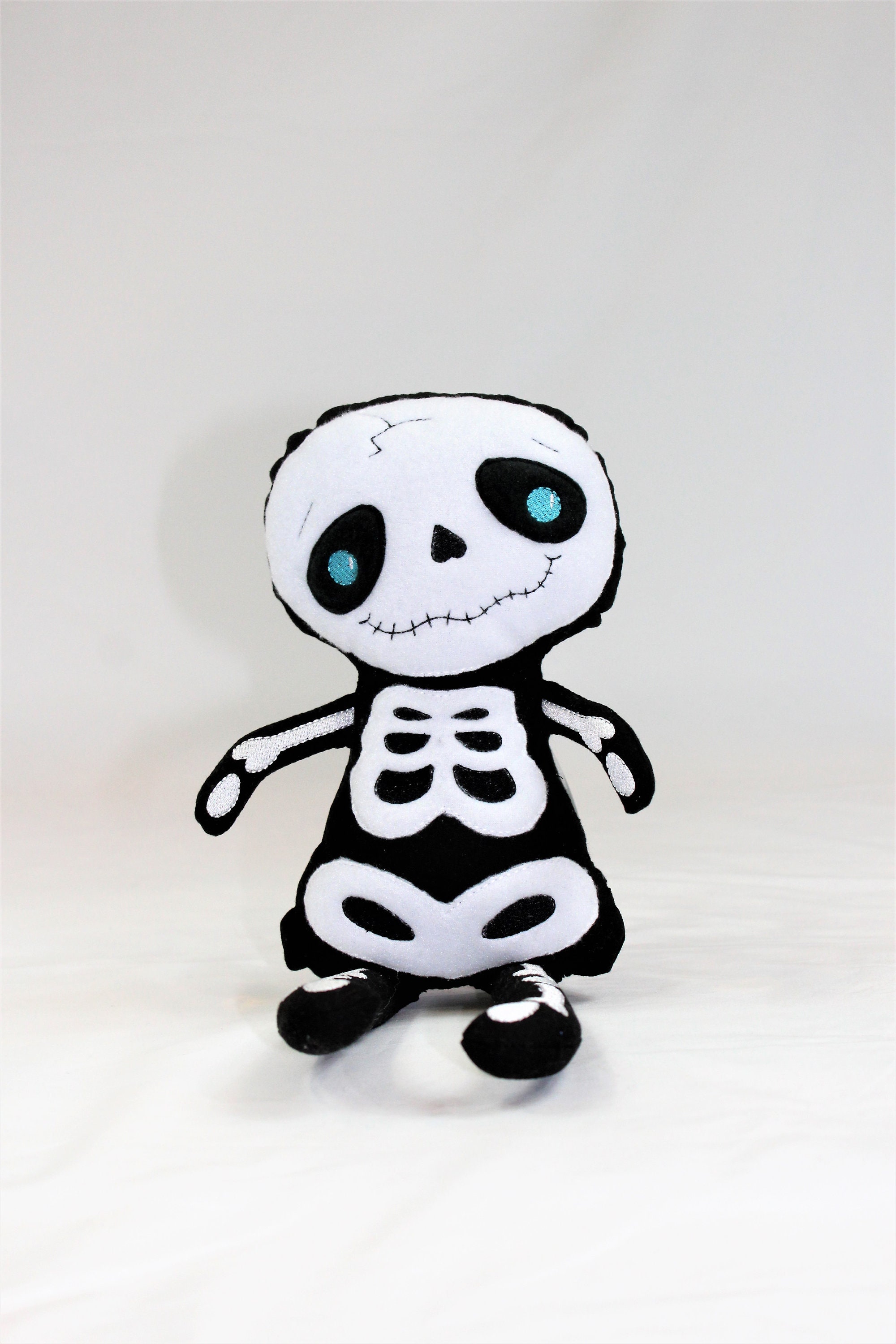 skeleton stuffed animal