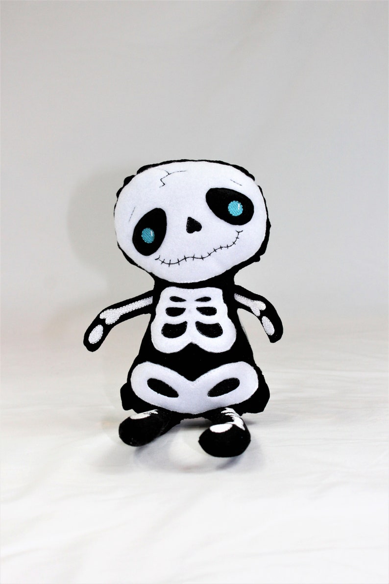 skeleton stuffed animal