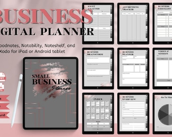 Digital Planner 2024 2025 Undated Digital Planners Goodnotes Planner iPad Planner Daily Planner Weekly Planner Digital Journal ADHD Planner