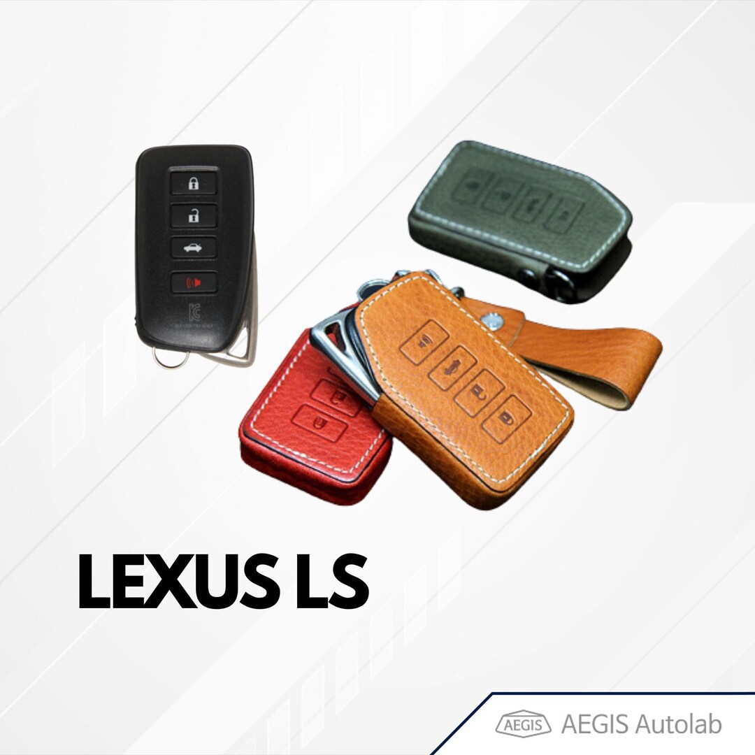 Handmade Genuine Tanned Leather LEXUS Car KEY CASE Personalize Key