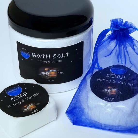 Bundle Package Deal Spa Bath Set Epsom Salt Bath Soak Goats Etsy