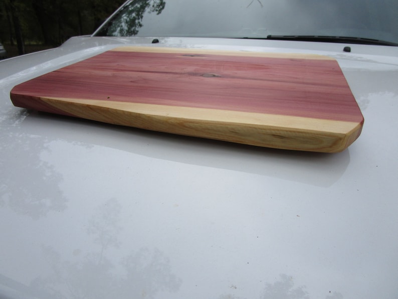 Red Cedar Serving Board Tray Cheeseboard Bread Platter Cutting slicing Board 16-34 x 12-34