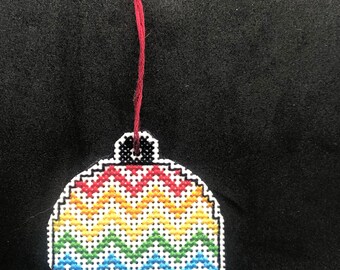 Pride ball ornament