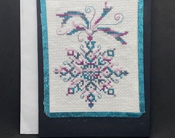 Variegated star card