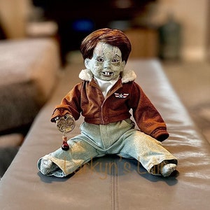 Creepy boy doll Etsy