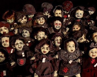 creepy dolls shop