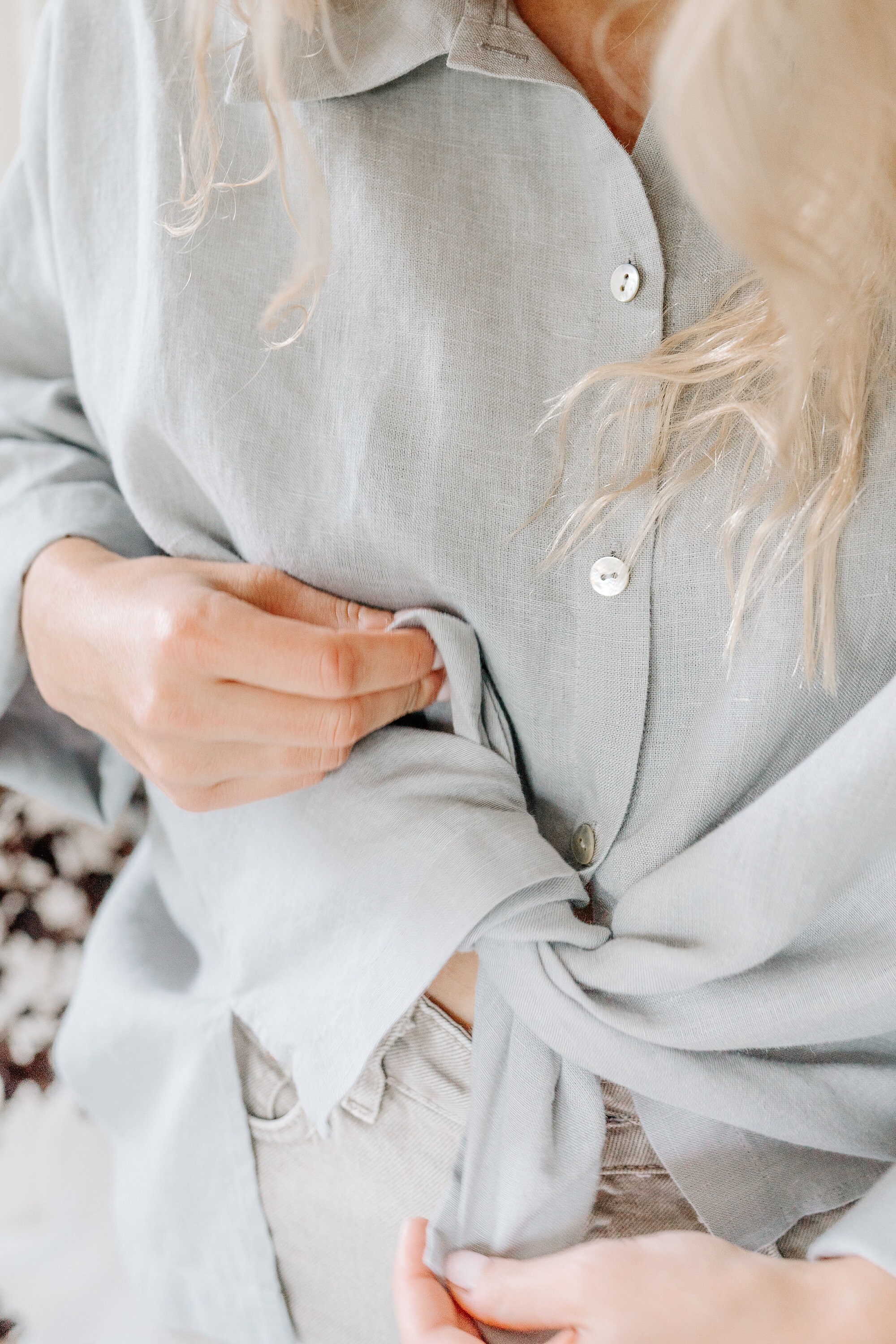 Linen Shirt Women, Linen Button Down Shirt, White Linen Button Blouse ...