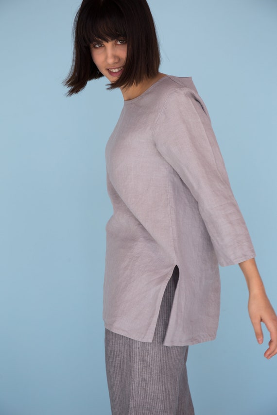 作家 itoさん　volume sleeve linen tops 作家 itoさん volume sleeve linen tops The Perfect Linen Top