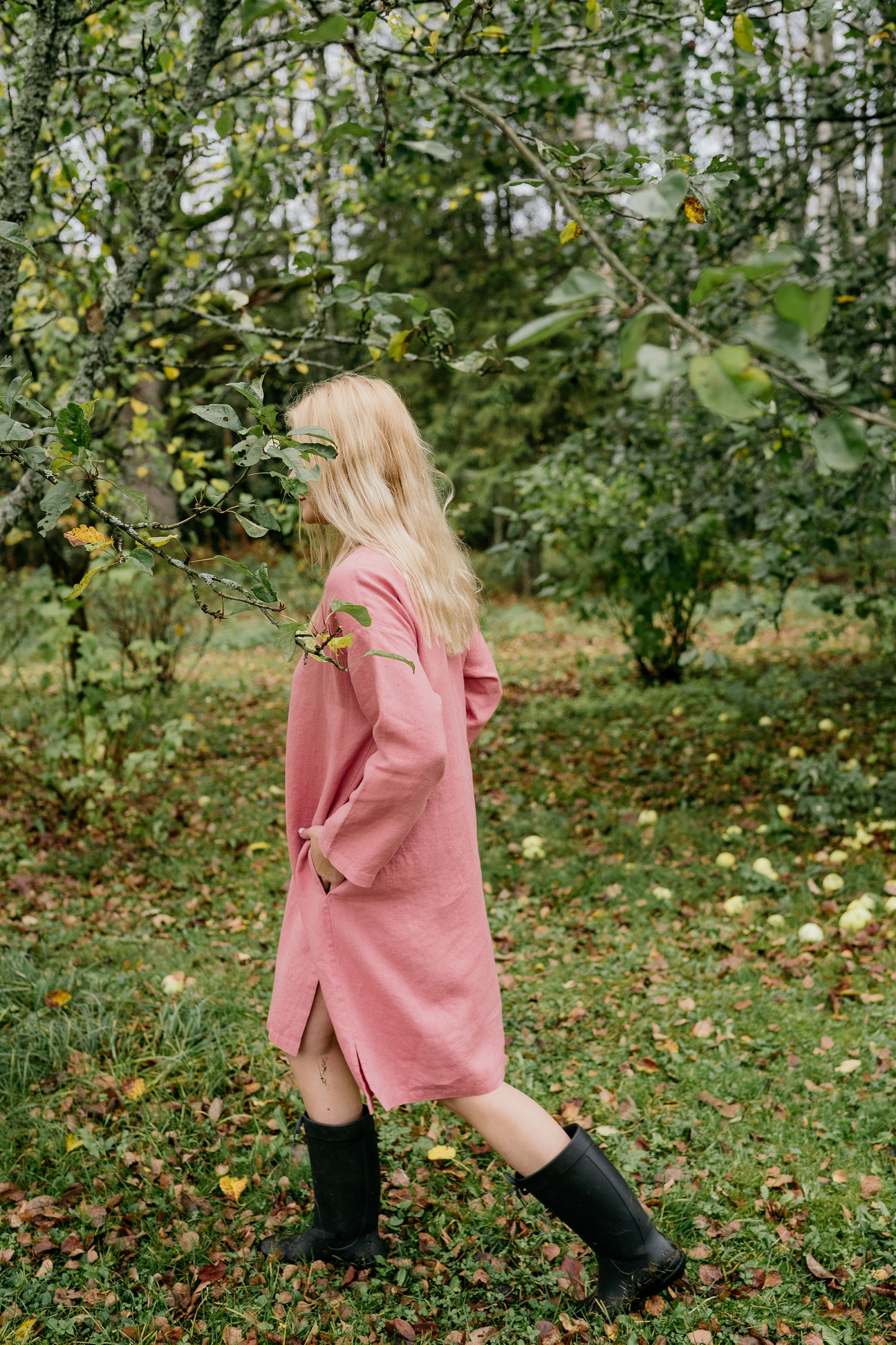 Linen Shirt Dress Linen Button Down Dress Linen Maternity Etsy