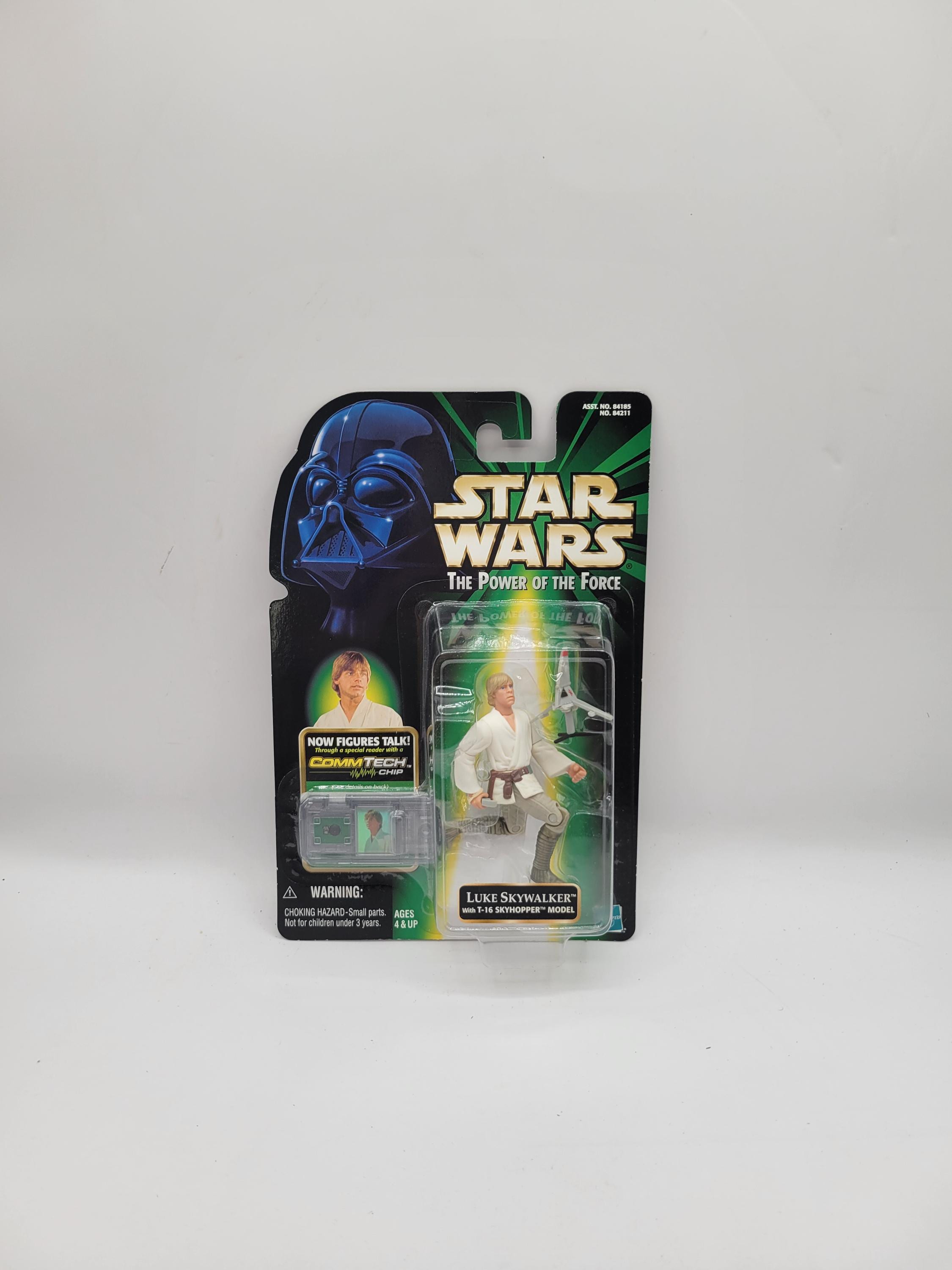 Star Wars (The Power of the Force) - Hasbro - Luke Skywalker avec T-16