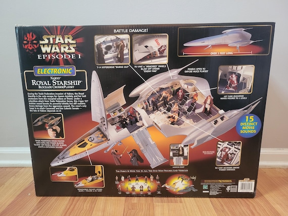 Hasbro 1999 Brand New Vintage Star Wars Episode 1 Electronic Naboo