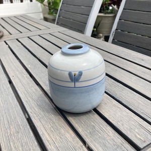Vintage Soholm Stemtoj Denmark Pottery Mid Century Modern Maria Philippi Vase