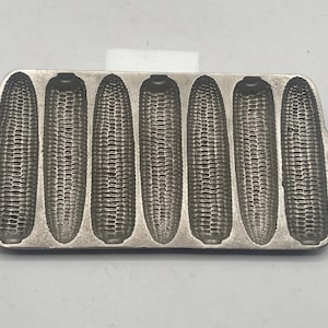 Ancien poêle à maïs Wagner en fonte chromée Kristy Korn Kobs taille thé Wagner Ware Sydney O #1317 une décoration de cuisine vintage