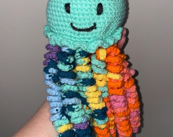 Temperatur Qualle Häkelanleitung | Ganzjähriges Temperatur-Projekt | Amigurumi Qualle | Digitales PDF Schnittmuster