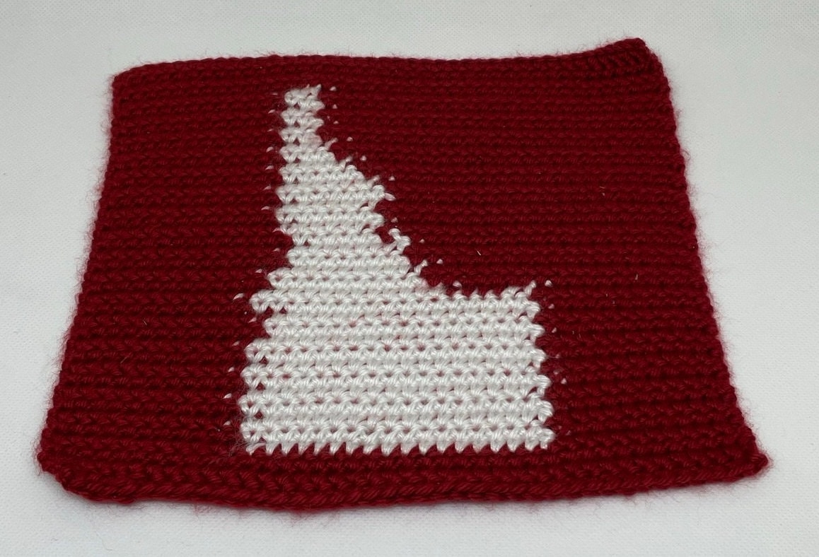 36 Crochet Pixel Charts with Tapestries, Blankets, Pillows, and Graphs 28 Idaho Throw Pillow