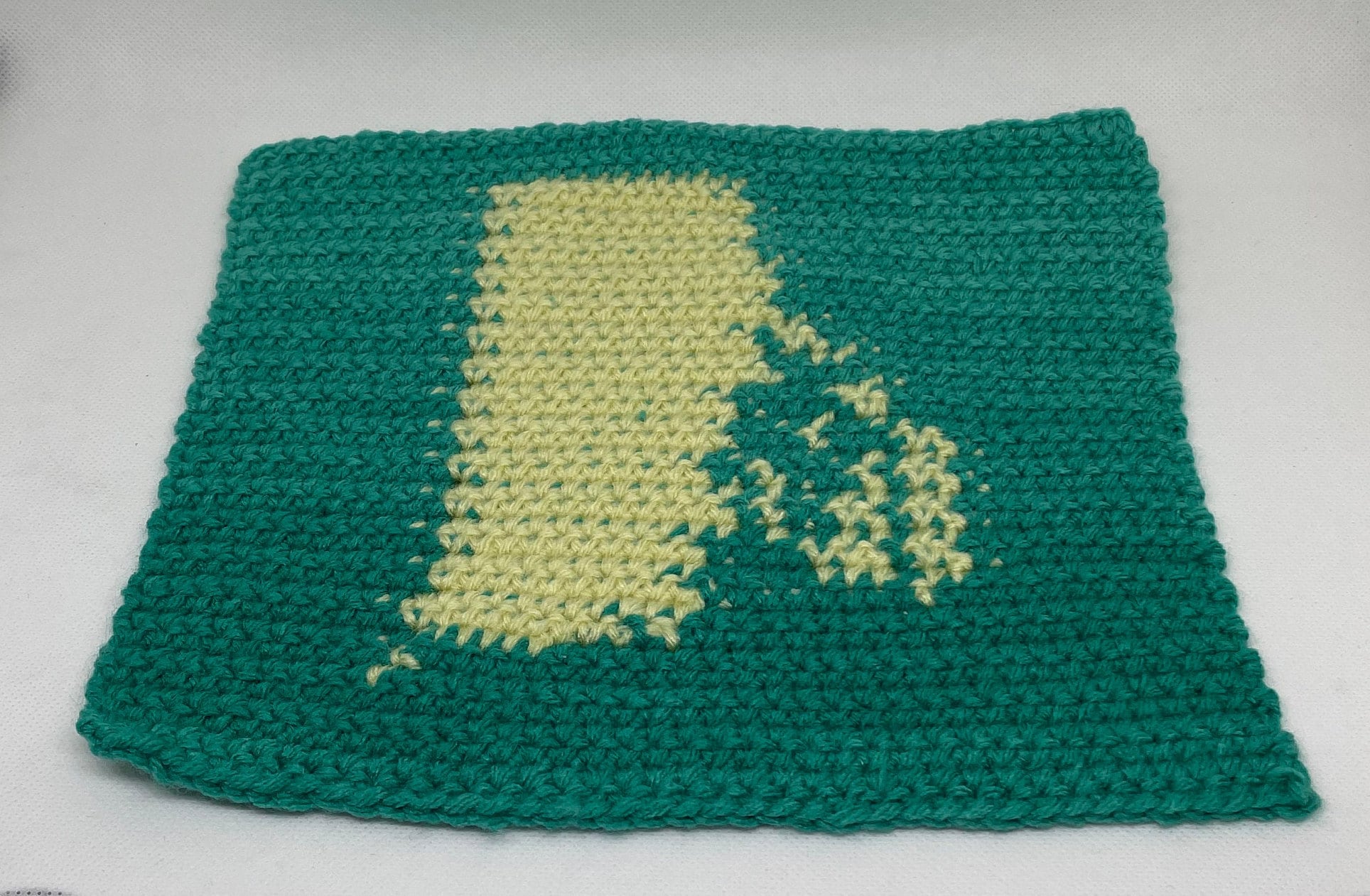 40 Graph C2C Crochet Patterns: Boost Your Skills With These Unique Designs 38 Rhode Island Throw Pillow