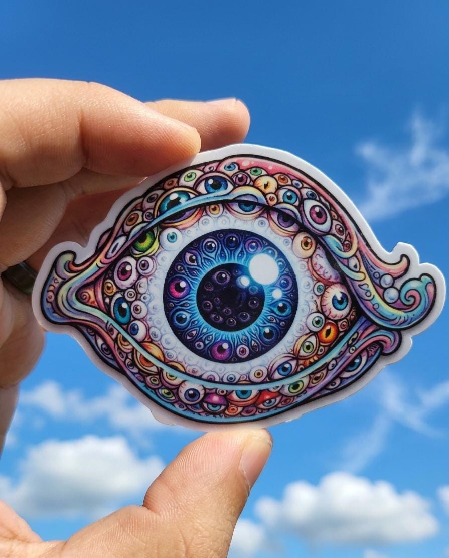 Psychedelic Eye Art - Etsy