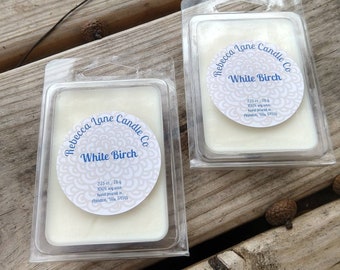 White Birch - Soy Wax Melts - Winter Christmas Holiday Scents