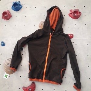 Merino Pulli mit Reissverschluss für Herren | Merino Pullover | 100% Merino Kapuzenpullover