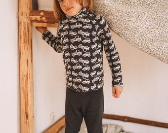 Kids Base Layer from Merino Wool | 100% Wool Top and Leggings for Kids | Customizable and Warm Kids Set