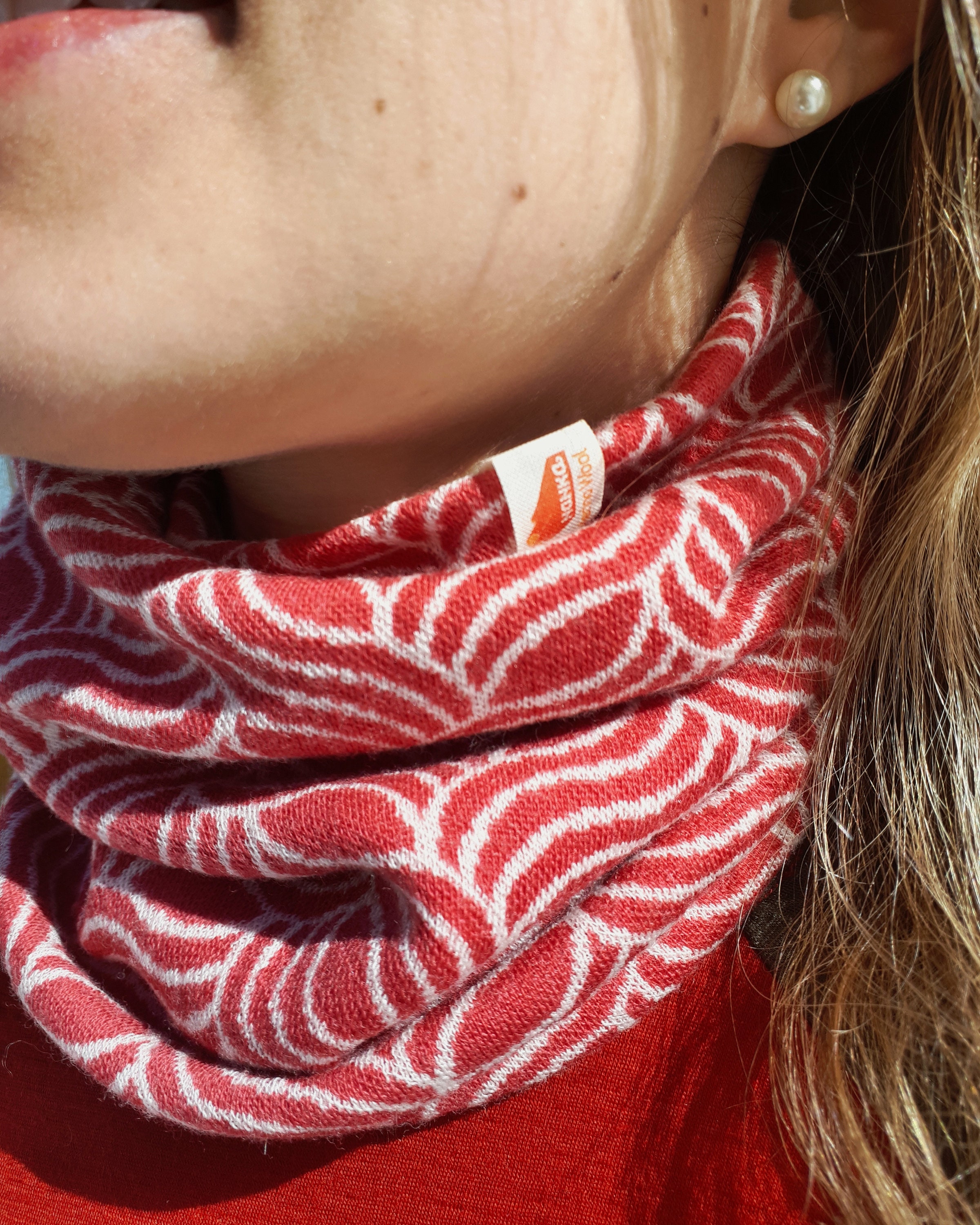 Colorful & warm merino wool buff Neck gaiter 100 Merino Etsy