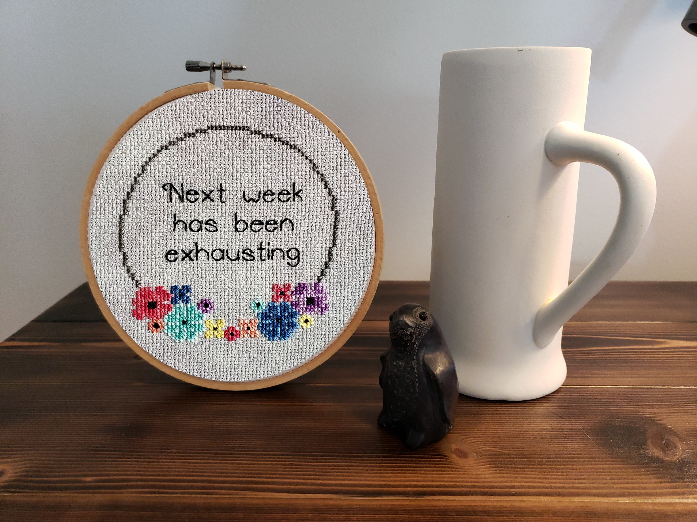 Exautin Pattern Exhausting Cross Stitch Pattern - PDF - Etsy Canada