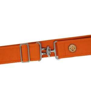 Orange Belt | Equestrian Belt, Horse Belt, Equestrian Belt, Cotton Belt, Custom Belt