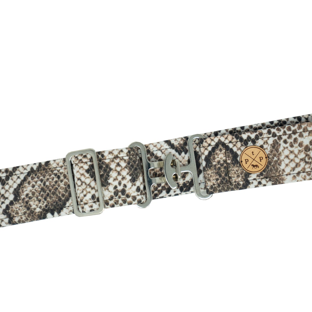 Python Belt | Equestrian Belt, Horse Belt, Equestrian Belt, Cotton Belt, Custom Belt