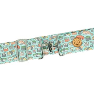 Sushi Time Belt | Equestrian Belt, Horse Belt, Equestrian Belt, Cotton Belt, Custom Belt
